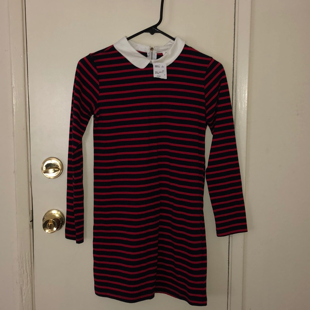 Girls Striped long sleeve Dress